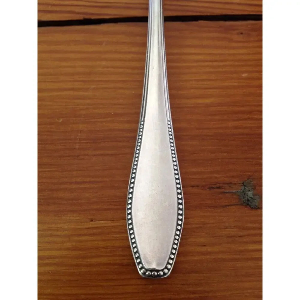 Set of 12 Vintage Silverplate Bruckmann 90 Salad Pastry Forks Antique Flatware